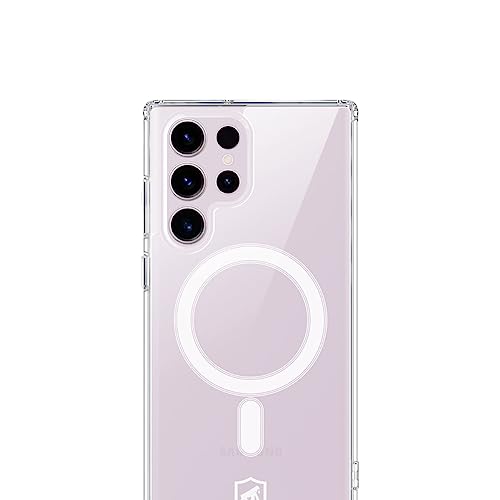 Capa Case Capinha compatível com magsafe para Samsung Galaxy S23 Ultra - Transparente - Gshield