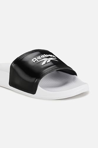 Image of Reebok Men's Slides EVA Cushioned Lightweight Comfortable Slippers for Men | Cushion Sole Chappal | Daily Use, Home & Travel | AG Sole Slide