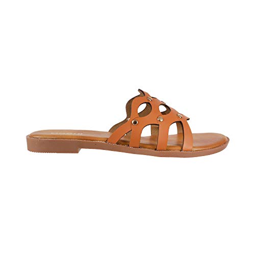 Image of Mochi Women Leather Mules (41-3538)