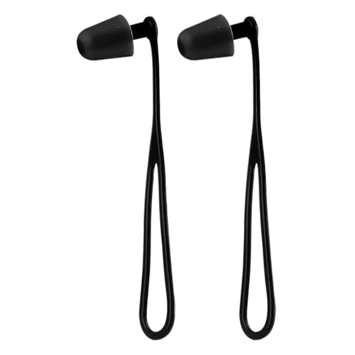 WJnflQN Tapones para los oídos para natación, cómodos tapones de silicona para natación, impermeables, reutilizables, protección auditiva, 1 par con cordón para ducha, piscina, buceo, surf, kayak