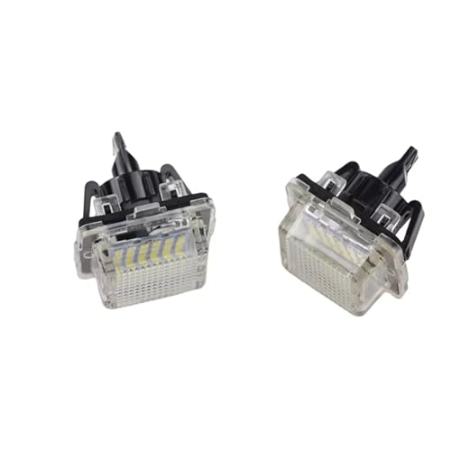 Lámparas blancas LED CANBUS sin error para luz de matrícula Benz 12V