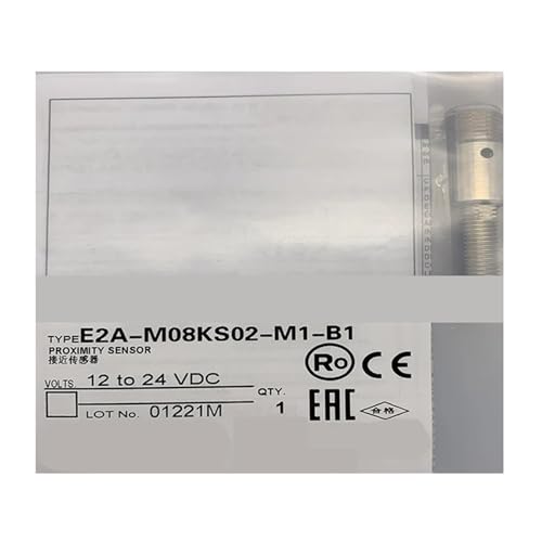 Détecteur E2A-M08KS02-M1-B2 étanche avec portée de 2mm pour contrôle de position