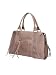 Imagen de Gave Lux Bolso de Hombro de Piel Italiana Taupe Oscuro 28x41x13 Mujer Elegante y Versátil