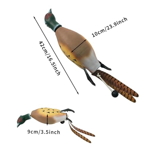 Enten-Dummys-Stoßfänger: Vogel-Trainings-Dummys für das Training von Jagdhunden, Entenspielzeug für Hunde, imitiert tote Enten-Stoßfänger-Spielzeug für das Wasservogel-Jagd-Retriever-Hundetraining