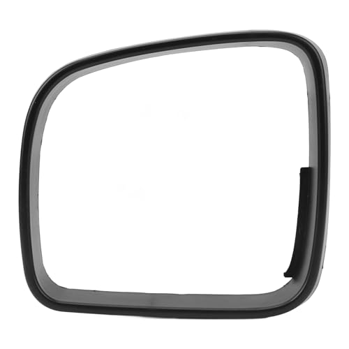 Premium Door Wing Mirror Frame Cover For T5 Pre Facelift 2003 2009 Left Hand Drive ABS PP Construction Fit Easy Installation Enhance Driving Experience (Left: 7E1858553)