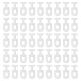 Rail coulissant pour rideau de fenêtre : avec des rouleaux en plastique, vous n'aurez pas à craindre d'abîmer votre beau rideau, tringle à rideau de plafond