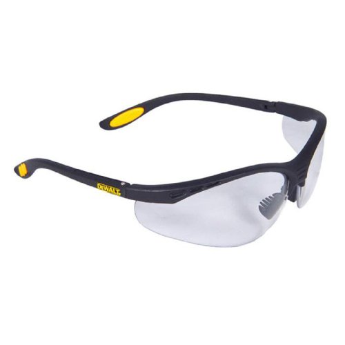 DEWALT Reinforcer DPG58 Safety Eyewear BlackClearYellow OSFA