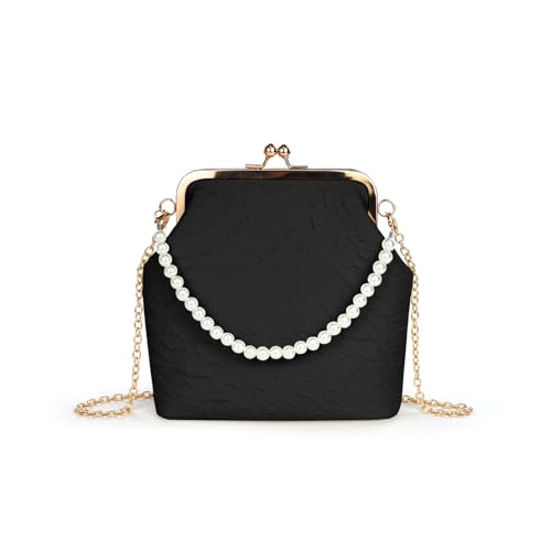 YZCIS bolso de perlas para mujer, el regalo ideal y elegante para sorprender en cumplea&ntilde;os