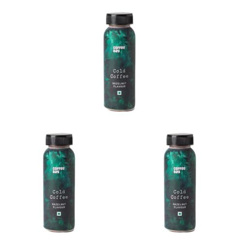 Image of Cafe Coffee Day Cold Coffee (Pack of 12, Hazelnut Flavour)