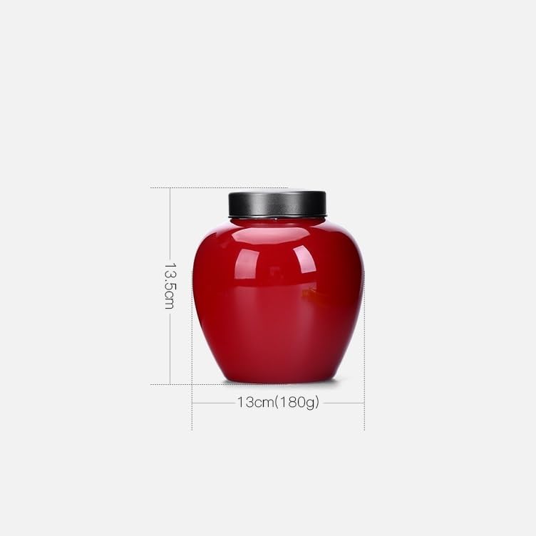 Teedose Legierung Deckel Große Keramik Teekanne Schwarz und Grün Tee Vorratsdosen Kung Fu tee set zubehör Keramik kaffee tee dose Keramik Vorratsglas