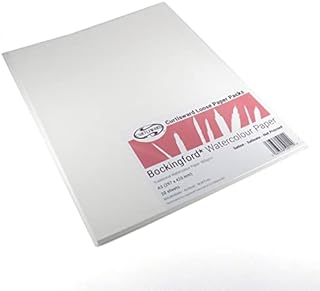 Bockingford Artists Hot Pressed Watercolour Paper A3 Pack 20 Sheets 300g Curtisward Pack
