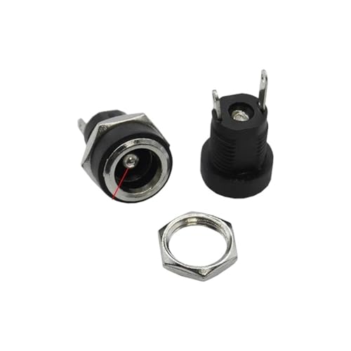 Prise femelle CC 5.5x2.5mm connecteur DC-022B adaptateur 2pin montage panneau