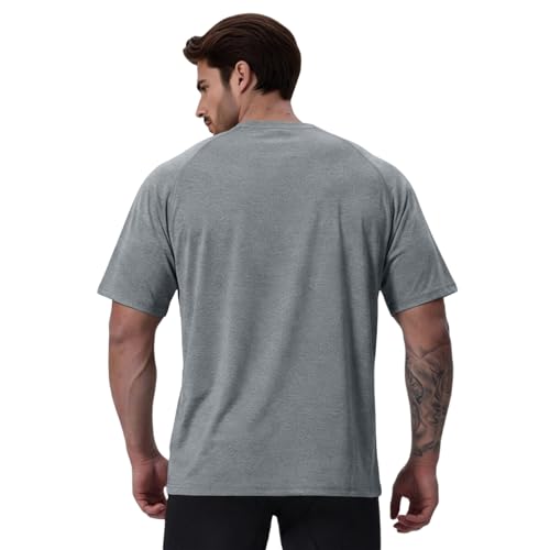 T-shirts mignons à manches courtes hommes hauts entraînement amples