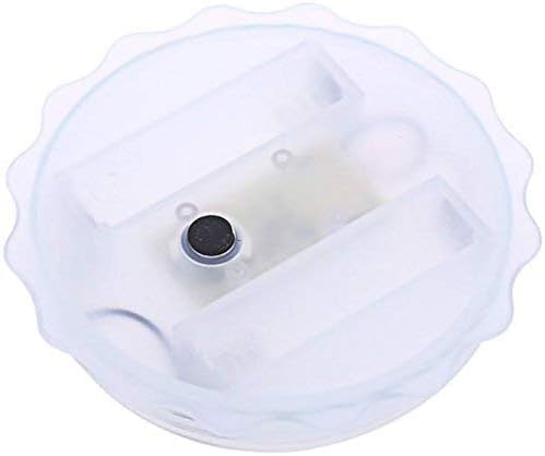 Miniatura 4 de SMETA Cubo de hielo LED de 5 litros de plástico colorido grande champán vino cubo de hielo al aire libre, varios colores cambiantes para