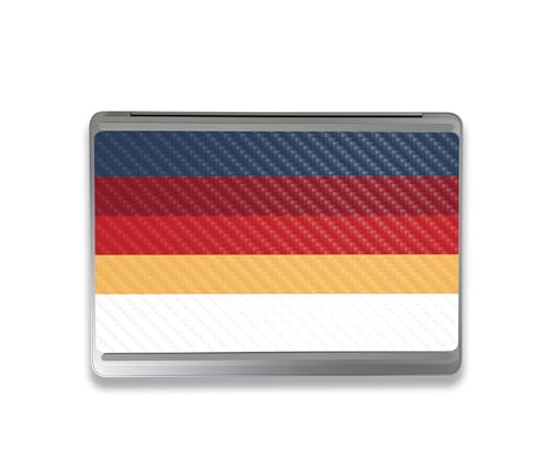 Image of MightySkins Carbon Fiber Skin Compatible with Microsoft Surface Laptop Studio 2 (2023) Full Wrap Kit - Vintage Lines | Protective, Durable Textured Carbon Fiber Finish | Made in The USA