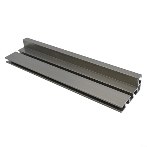 Gdfnmogo Medidor de inglete para sierra de mesa con mango de aleación de aluminio y ángulo ajustable de 75°, plantilla de corte biselado de precisión compatible con sierra de cinta, enrutador y (A)