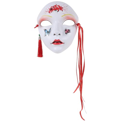HEALEEP Mascarillas de Mascarada y Cosplay Estilo Chino para Carnavales y Juegos de Rol Accesorio Decorativo para Adultos
