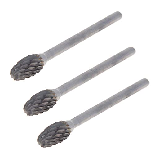 Fresas rotativas Auniwaig 0.24" diámetro, pack 3 piezas
