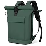 Lekeinchi Rolltop Sac à dos pour homme et femme - Élégant sac à dos...