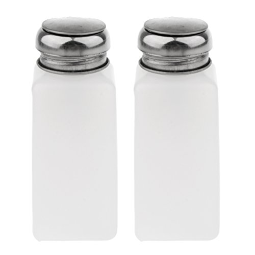 2xFlüssigkeit Alkohol Press Nagellackentferner Dispenser Reiniger Pumpflasche - 250ml – Bild 3