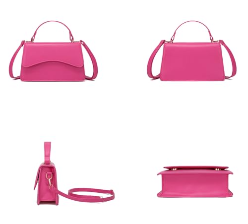 Image of SHUIANGRAN Stylish and Simple Crossbody Bag Small Square bag Purses for Women Satchel Shoulder bag Bag Purse