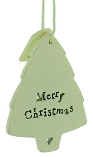 Coingallery East of India Wooden Merry Christmas Wooden Hanging Tree Design