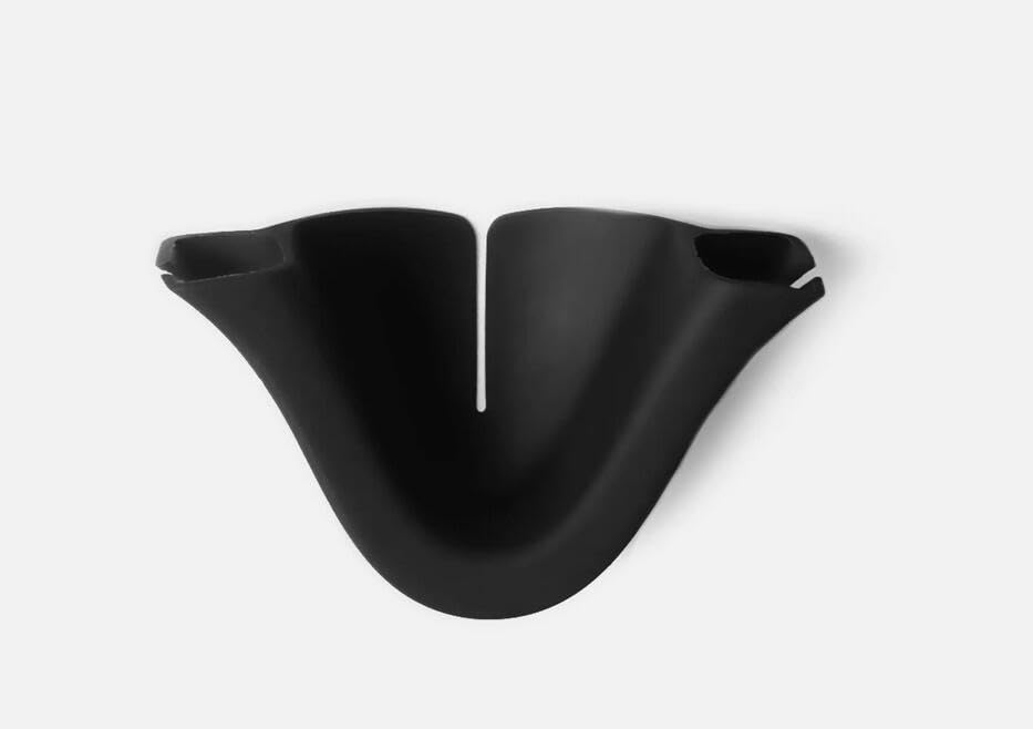 Anti-Leakage Silicone Nose Pad Replacement for Oculus Quest 2 VR, Light-Blocking Nasal Cushion Support Holder, Glasses Accessories (Black)