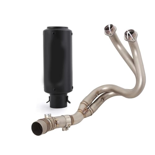 Silencieux échappement 51mm en acier inoxydable pour moto Kawasaki ER6N ER6F 2012-2016
