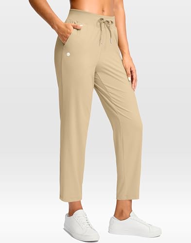 Image of G Gradual Petite Pants for Women 24 inch /26 inch Ankle Pants with 2 Pockets