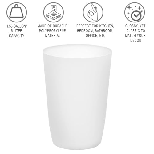 Holdn’ Storage Small Trash Can – Open Top Garbage Cans For Kitchen thumb #1