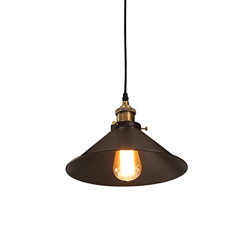 Preisvergleich Produktbild MIKEWEI Moderner Bar-Kronleuchter kleiner schwarzer Regenschirm Kronleuchter Industrielüster Persönlichkeit Kreative Restaurant Bar Einzelkopf