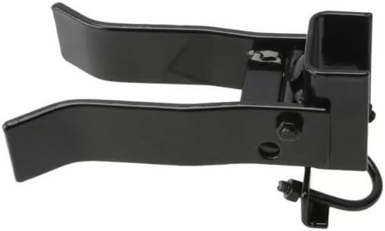 Black Chain Link Fence Commercial Single Gate Latch for 3" Post and 1 5/8" or 2" Gate Frame