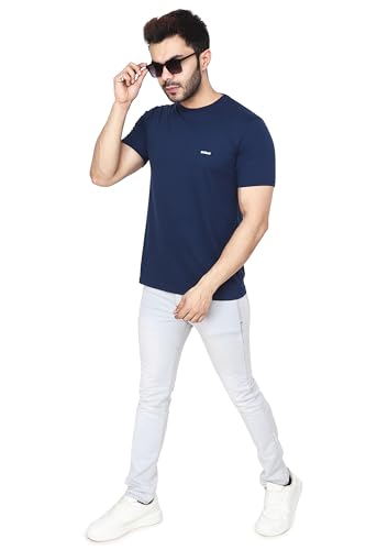 Image of EXCELLO Men's 100% Pure Cotton T-Shirt || Super Soft, Breathable, Premium Material.