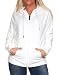 Produktbild Elbsand Damen Sweatjacke ESWMaala Freizeitjacke mit Kapuze 70560 00 Cloud White (166) L