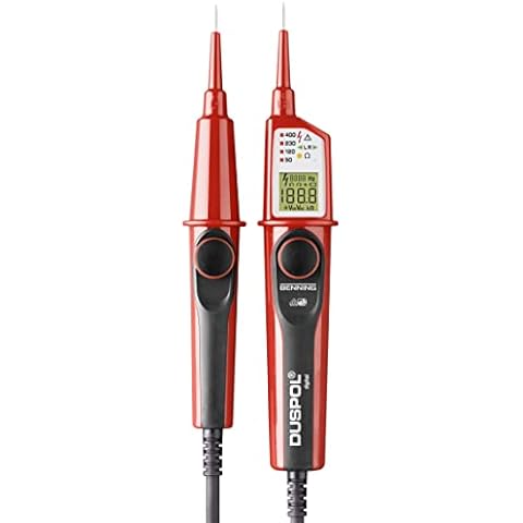 BENNING DUSPOL digital Digitaler True RMS Spannungsprüfer (Prüfart 2-polig, Spannungsmessbereich 1 V - 1000 V AC/ 1200 V DC, Durchgangsprüfung) 50263 Cover
