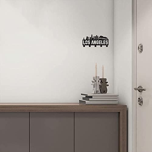 Decorelax KH Key Hooks For Wall - Stainless Steel Wall Mounted Key Holder - Black Metal Key Rack thumb #5