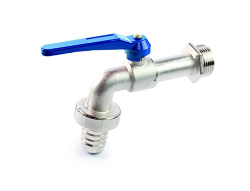 Blu Line 055010BL Rubinetto Portagomma, Grigio