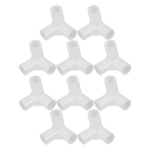 LALADEFIEE 10 Conectores de Plástico para Armario de Lona 25 Mm, Herrajes para Zapateros y Organizador de Zapatos, Piezas de Conector para Perchero, Accesorios para Muebles de Dormitorio