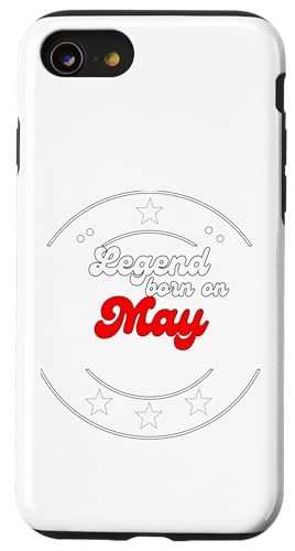 May 25 Birthday Legend Man Boy Since May 25th Case for iPhone SE (2020) / 7/8