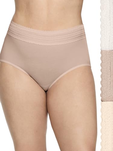 Image of Warner's Women's No Pinching No Problem 3-pack Dig-free High-waist Brief Rs2093p