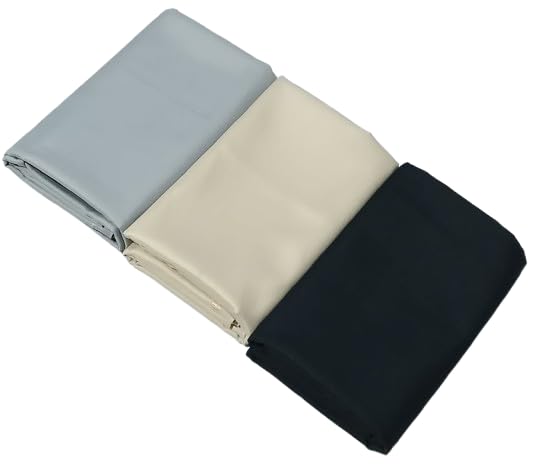 VNEED Men's Solid Unstitched Trouser Fabric, Cotton, Cream, Black, Grey, 1.20 Meter, Regular Fit, Formal Style-picture-21