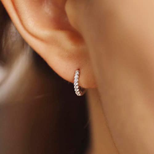 Small Open Hoop Earrings for Women Hypoallergenic Sterling Silver Hoops Open Hoop Earrings2