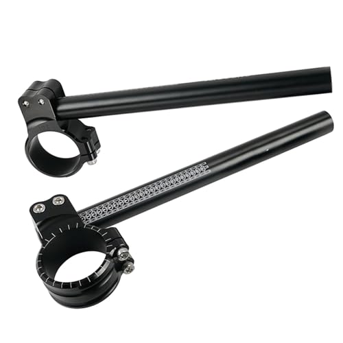 Guidon 50mm 7 degrés pour Ninja ZX-6R YZFR6 GSXR600 évite la fatigue des poignets