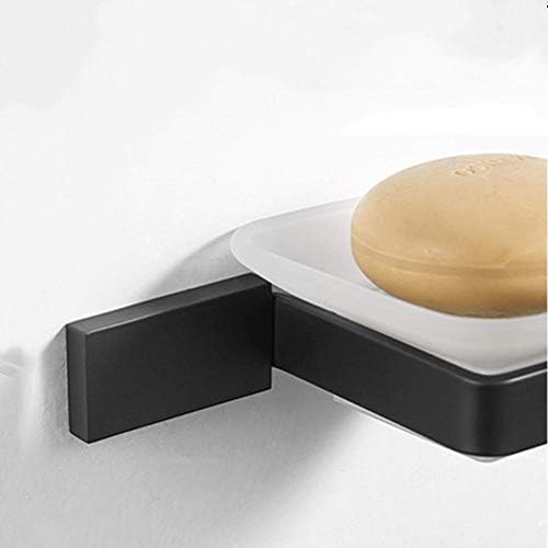 304 Stainless Steel Black Soap Dish Hotel Bathroom Soap Rack Hotel Bathroom Soap Basket Soap Dish Holder for Bathroom Shower Soap