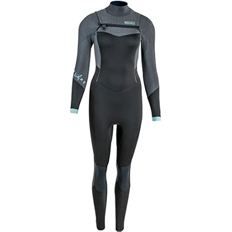 Prolimit Womens Flare 4/3mm Free Zip Down AirFlex Wetsuit - Black - Quick Dry Cover