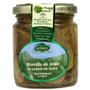 Morrillo de atún en aceite de oliva La Chanca 225 gr