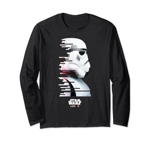 T-shirt Star Wars Andor Stormtrooper noir haut à manches longues geek