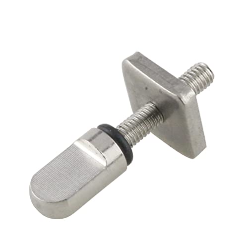 Dgzzi Surfboard Fins Thumb Screw And Plate 3Pcs M4X19Mm No Tool Stainless Steel Fin Screw For Longboard And Sup Surfing Accessories #TOP3