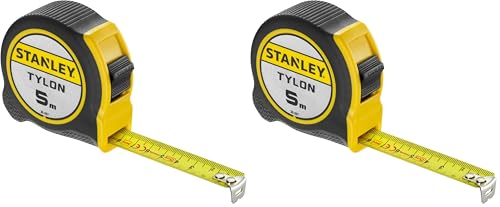 Stanley 1-30-697 - Flexometro Tylon 5 metros x 19 mm (Paquete de 2)
