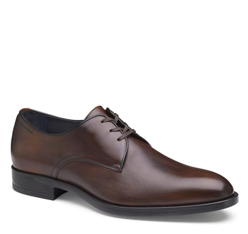 Johnston & Murphy Flynch Plain Toe Lace-Up Dress Shoe